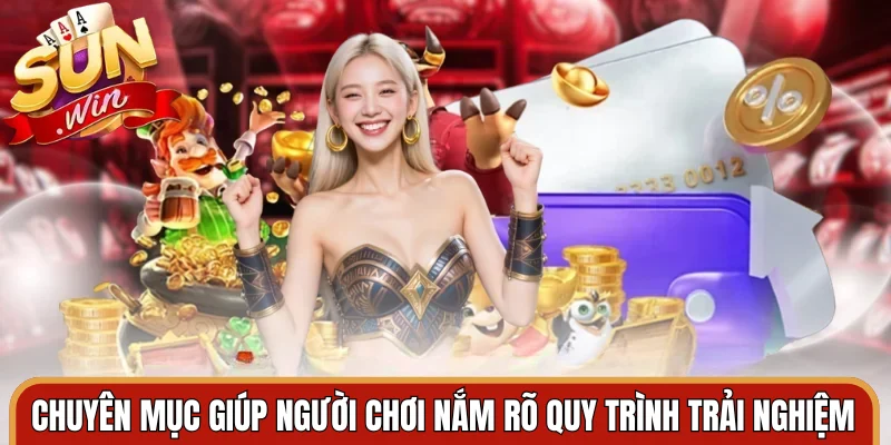 Chuyên mục giúp người chơi nắm rõ quy trình trải nghiệm