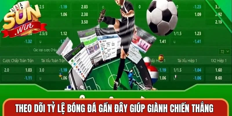 Theo dõi tỷ lệ bóng đá gần đây giúp giành chiến thắng