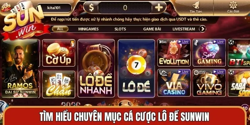 Tìm hiểu chuyên mục cá cược lô đề Sunwin là như thế nào