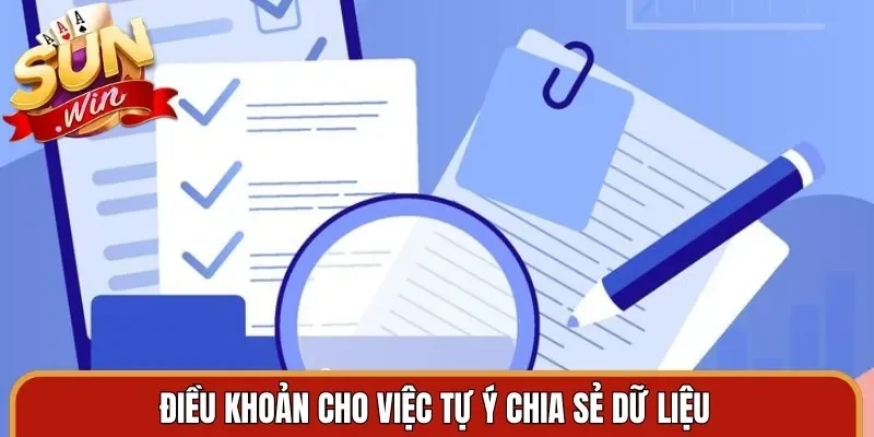 Điều khoản cho việc tự ý chia sẻ dữ liệu