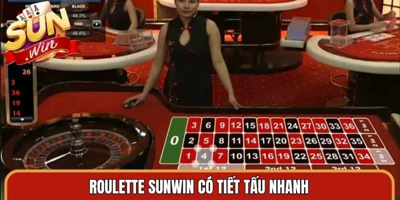 Roulette Sunwin có tiết tấu nhanh